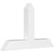 Ekena Millwork Portland Architectural Grade PVC Gable Bracket, 48"W x 30"H x 4"D x 6"F, 15/12 Pitch GBP048X30X0406POR00 - alternate 1